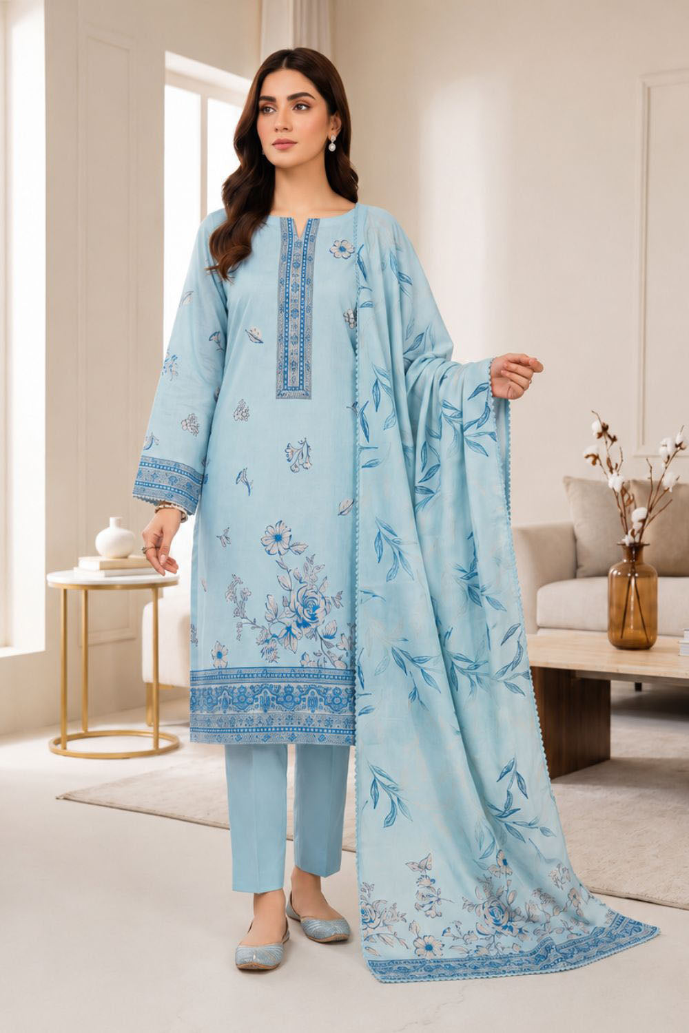 LAWN 3 PIECE SUIT