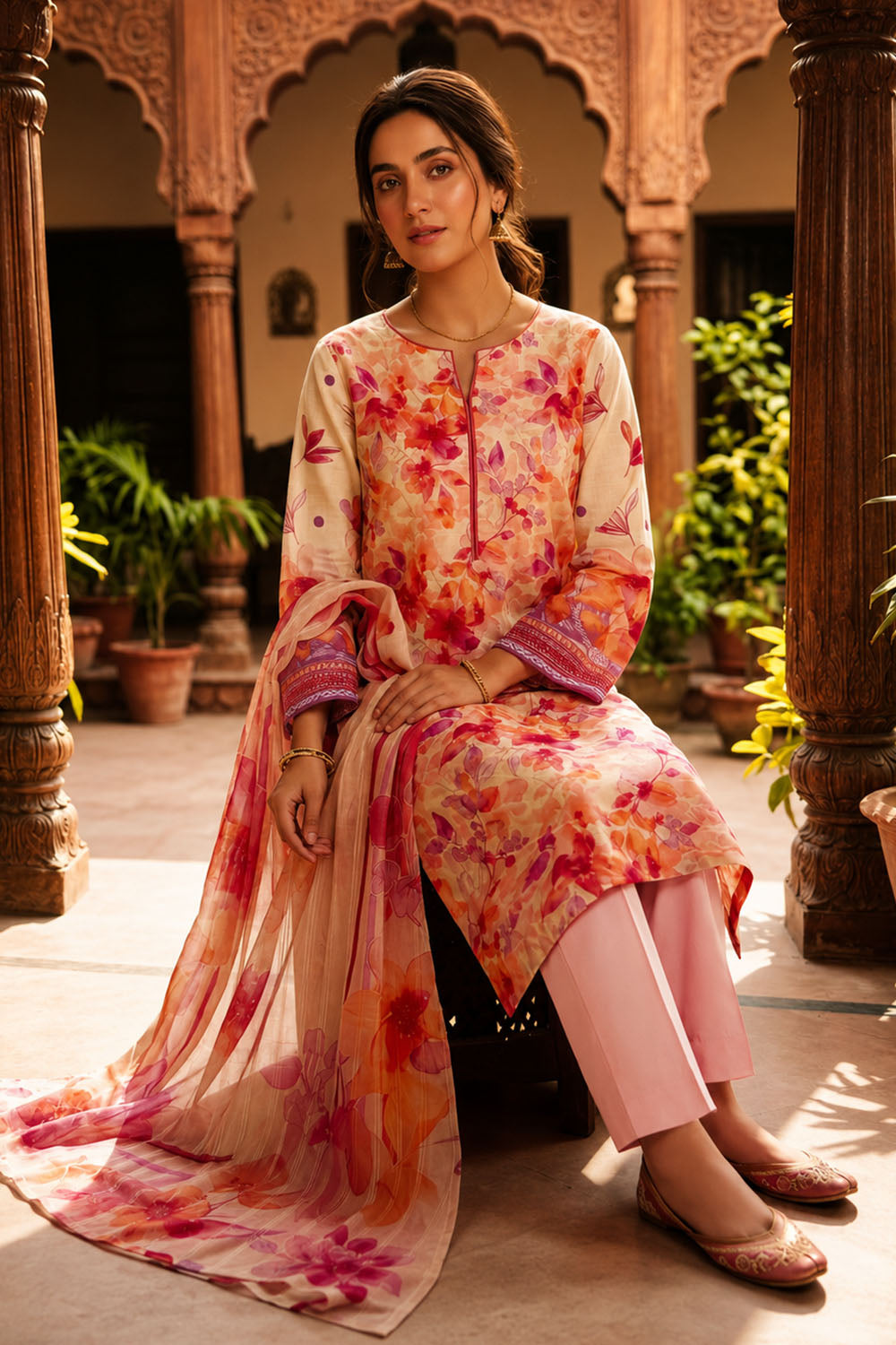 LAWN 3 PIECE SUIT