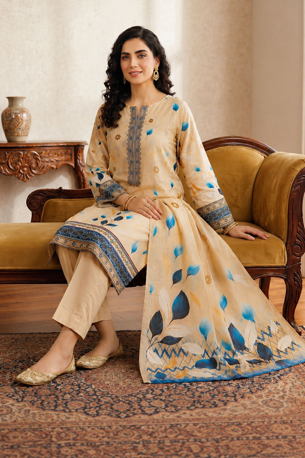 LAWN 3 PIECE SUIT
