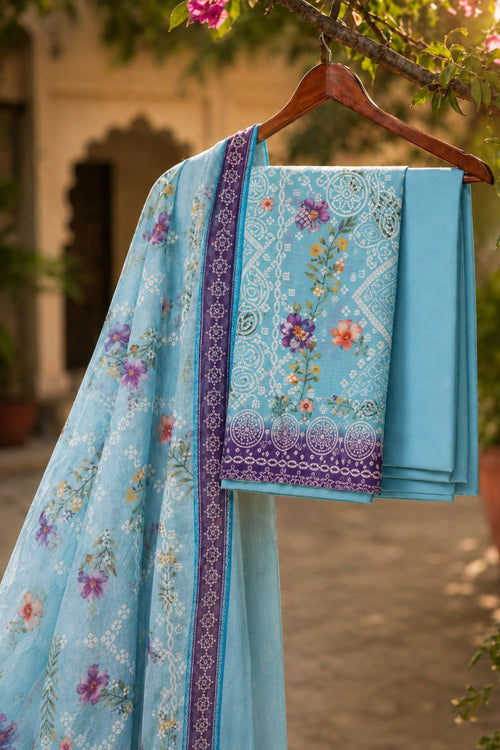 CHUNRI LAWN 3 PIECE SUIT
