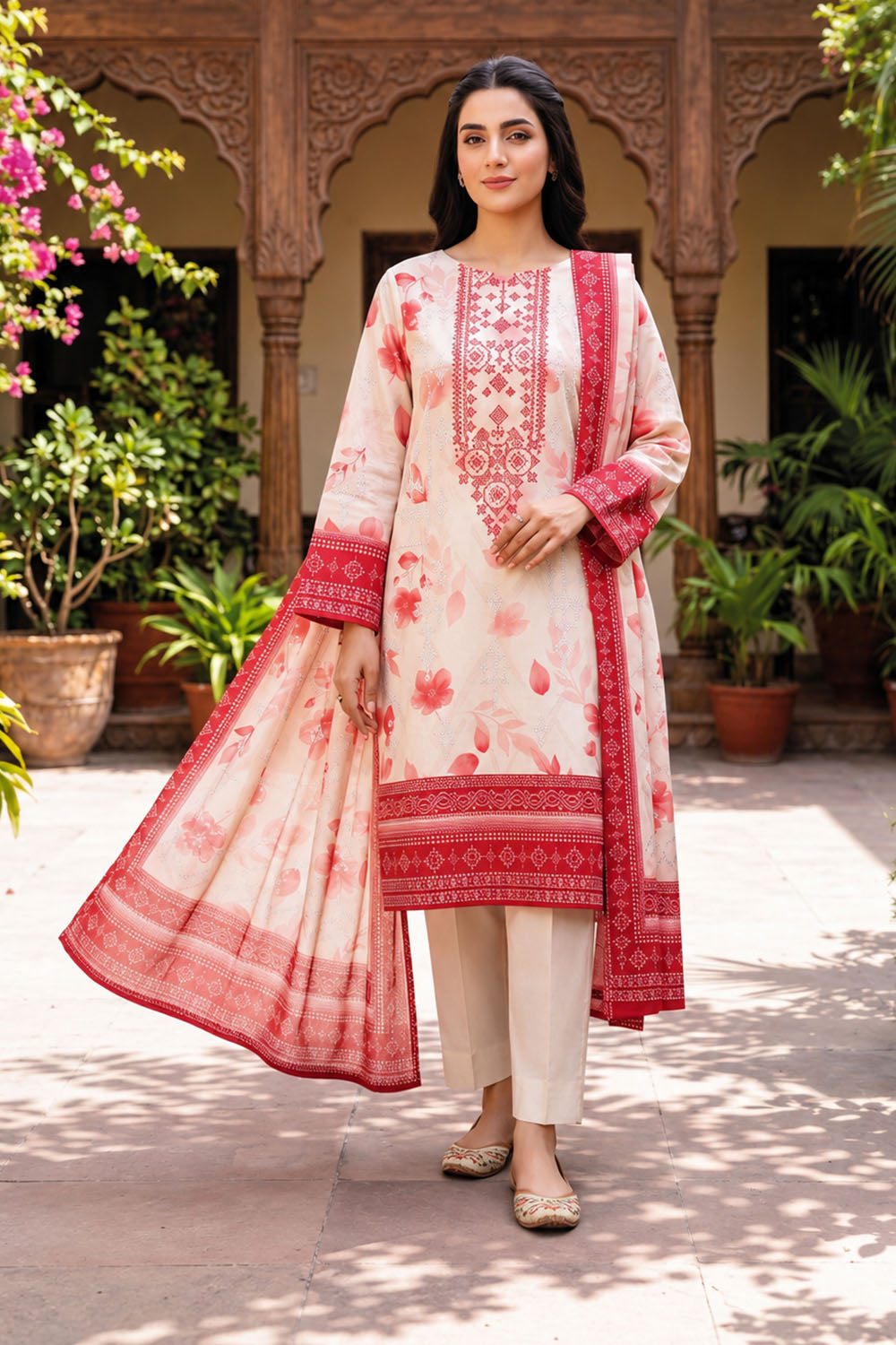 CHUNRI LAWN 3 PIECE SUIT